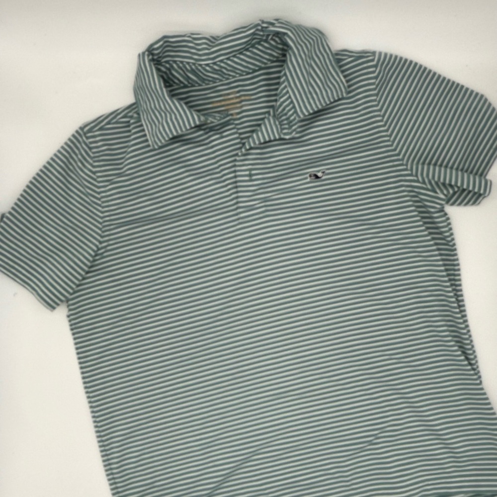 Vineyard Vines Performance Striped Polo Shirt - size S